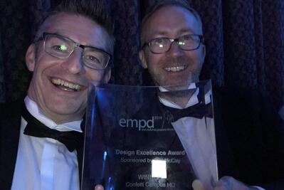 Blog - Confetti building scoops award at East Midlands Property Dinner